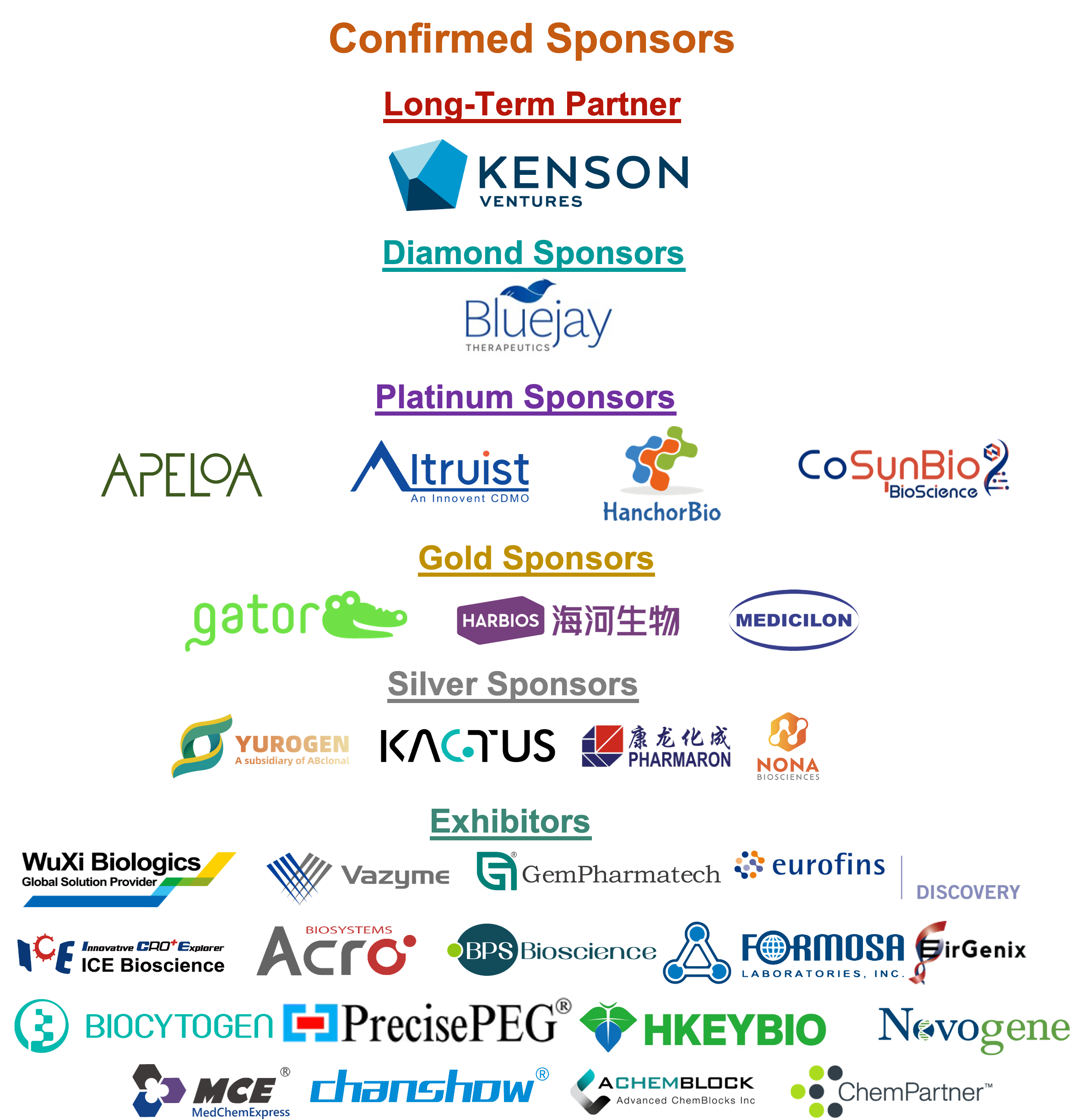 BioPacific 2026 Sponsors